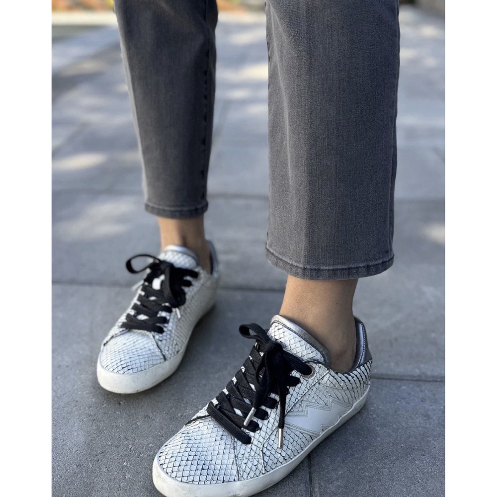 Zadig‎ & Voltaire White Sneakers Size 37